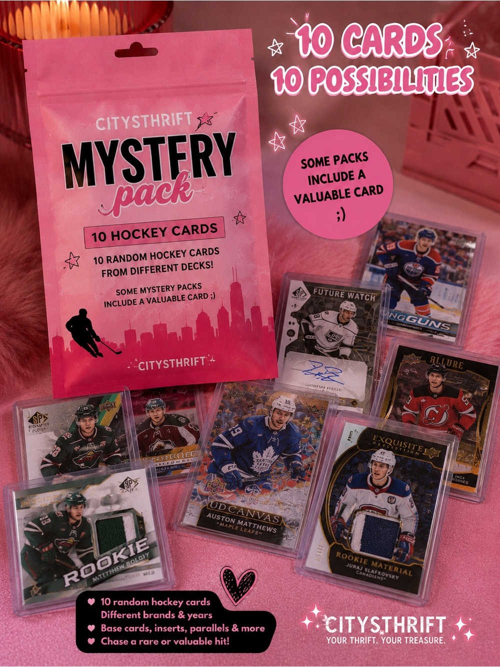 CITYSTHRIFT Hockey Mystery Pack